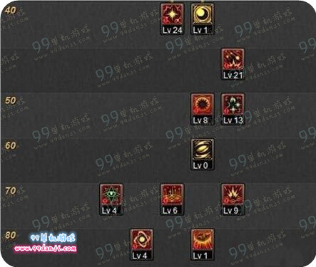 DNF魔皇二觉刷图加点图 魔皇二觉湮灭之瞳刷图加点攻略