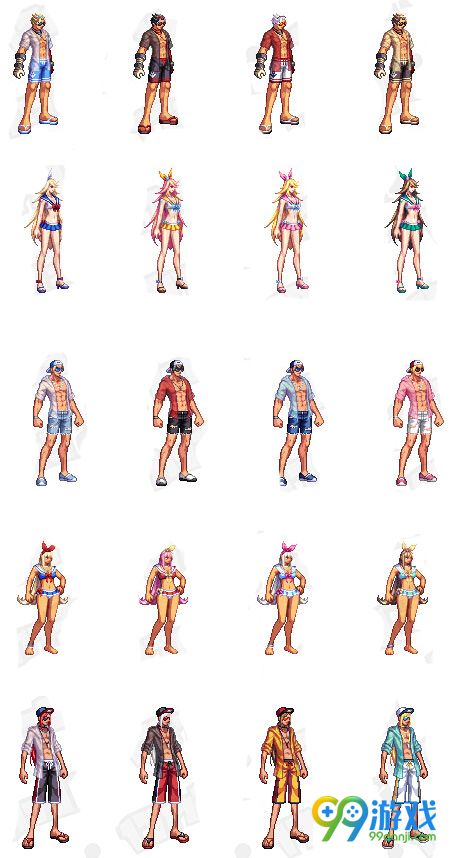 DNF2016夏日套时装外观展示 2016夏日套怎么获得