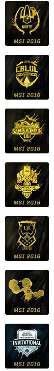 LOL国服6.7版本MSI2016新头像外观全展示