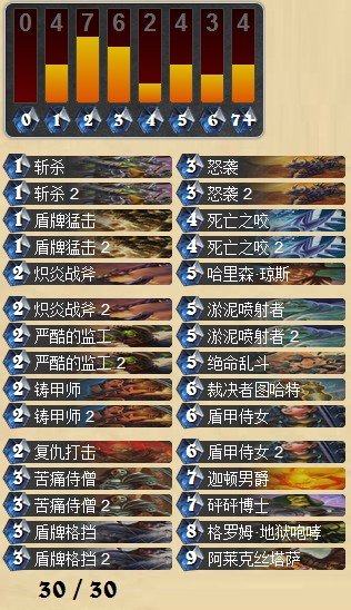 炉石传说针对快攻迅速上分土豪战卡组分享
