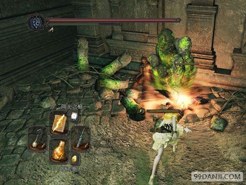 黑暗之魂2失落皇冠DLC 喷毒怪打法 喷毒怪怎么打