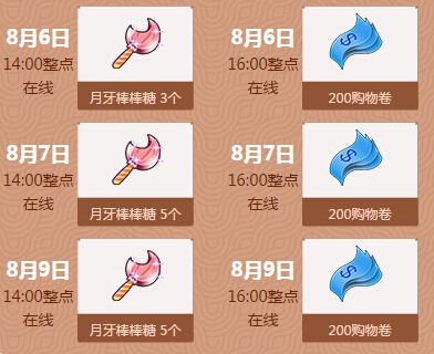 QQ炫舞8月周末在线回馈奖励 第一周七夕送永久时装