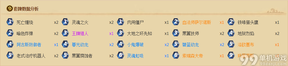 炉石传说欧服天梯第二的龙族核弹术士卡组分享