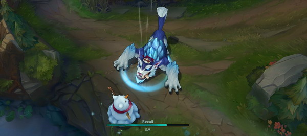 LOL冰雪节纳尔皮肤特效预览 LOL冰雪节皮肤效果