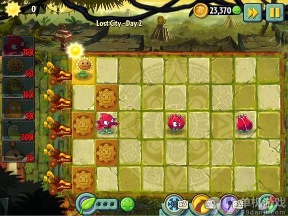 植物大战僵尸2国际版失落之城第2关图文攻略