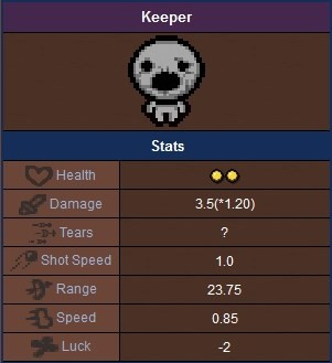 以撒的结合胎衣新角色Keeper技能 Keeper怎么样