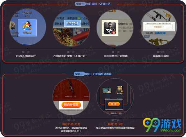 CF疯狂武器城活动地址 每月1-5日在线得豪礼一览