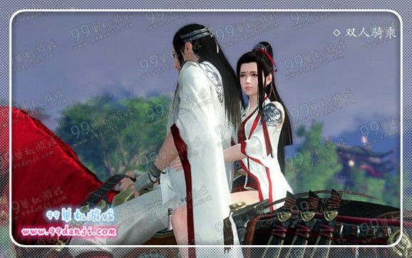 天涯明月刀双人骑乘怎么玩 双人骑乘玩法前瞻