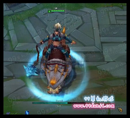 LOL6.2野兽猎手瑟庄妮新皮肤特效展示视频分享