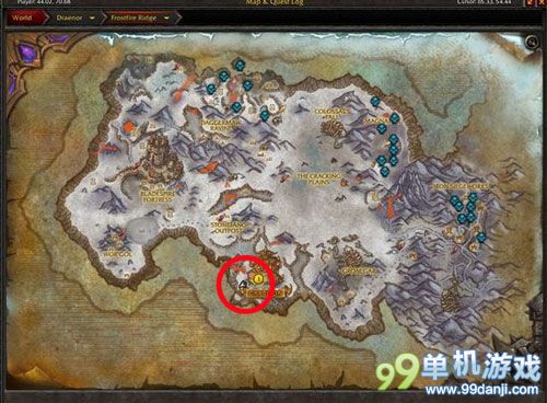 魔兽世界6.0霜火岭要塞抵达鲜血竞技场捷径分享