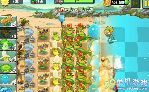 植物大战僵尸2国际版海滩世界第28关图文攻略