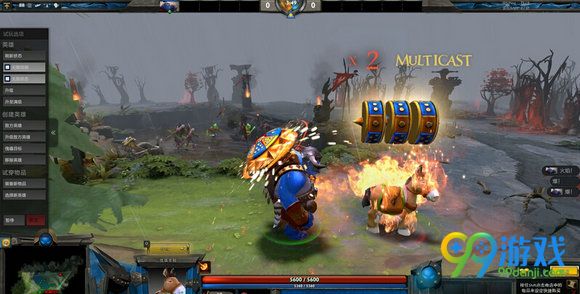 dota2 2016不朽3蓝胖武器特效外观展示图