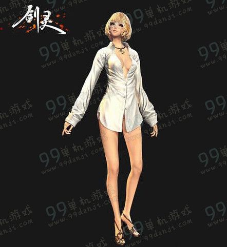 剑灵2016情人节时装外观展示 风吹PP凉没裤子系列