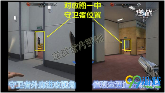 逆战办公室地图守卫者点位卡点分享