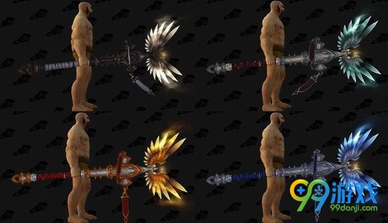 魔兽世界7.0牧师神器系统模型 牧师神器外观造型