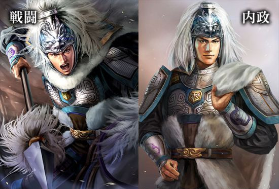 三国志13最新武将立绘 三国志13马超立绘图