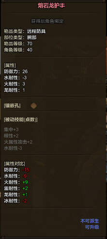 怪物猎人ol熔岩龙套远程属性外观说明