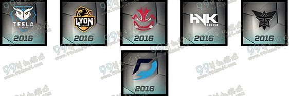 LOL2016赛季战队头像展示 2016赛季战队头像全面更新