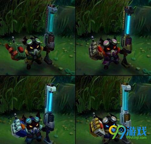 lol欧米茄小队系列皮肤多少钱 4款lol欧米茄小队皮肤原画