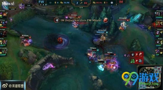 lol2016全球总决赛10月1日FW vs IM文字战报翻盘解析