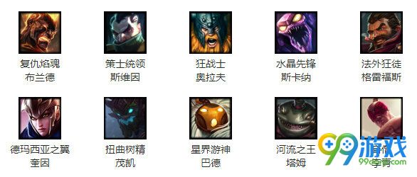 lol3月17日周免英雄更新公告 3.17男爵领域额外周免