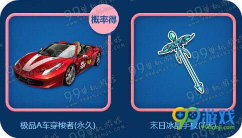 QQ飞车回归S车大作战活动地址 5.1嘉年华签到送A车