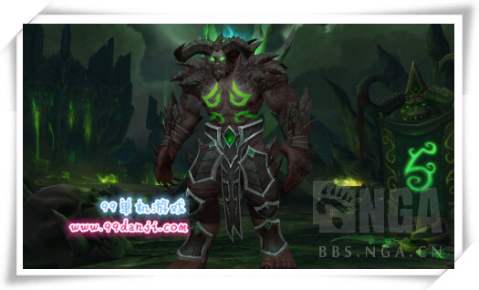 魔兽世界恶魔猎手各种族男女变身效果一览