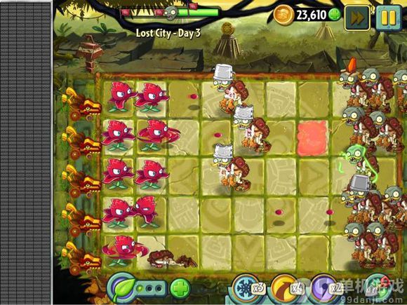 植物大战僵尸2国际版失落之城第3关图文攻略