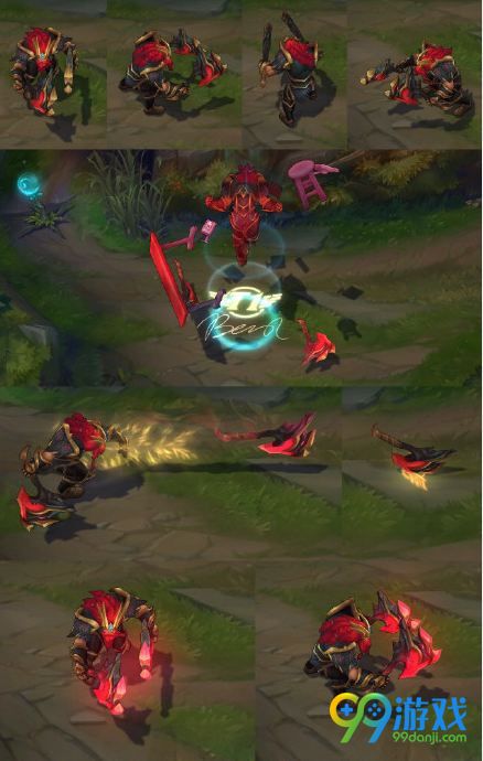 LOL2016 SKT T1总决赛皮肤特效 2016SKTT1冠军皮肤