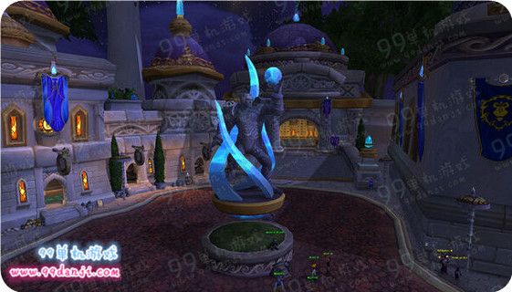 魔兽世界7.0达拉然新增罗宁雕像 旧达拉然变化对比展示