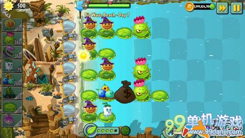 植物大战僵尸2国际版海滩世界第7关图文攻略