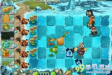 植物大战僵尸2国际版冰霜洞穴第9关图文攻略