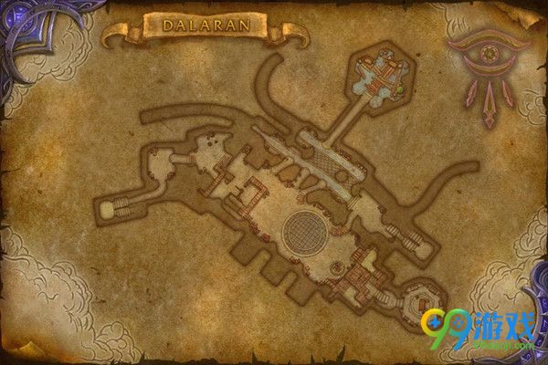 魔兽世界7.0新地图一览 魔环奥杜尔达拉然新地图