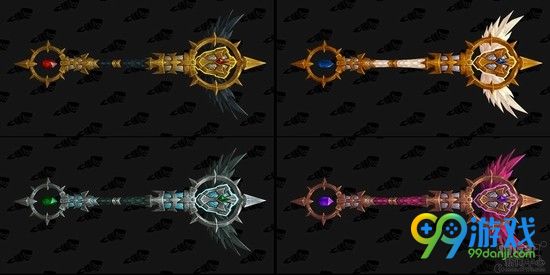 魔兽世界7.0牧师神器系统模型 牧师神器外观造型