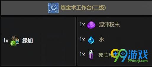 守墓人炼金配方大全 守墓人炼金合成表一览