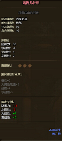 怪物猎人ol熔岩龙套远程属性外观说明