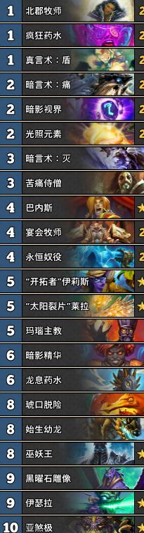 炉石传说冰封王座复活牧分享 冰封王座复活牧卡
