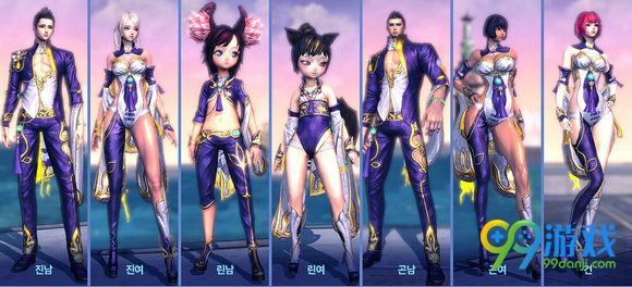 剑灵韩服4周年新时装展示 3套全新时装外观