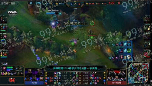 LOLS5全球总决赛半决赛FNCvsKOO第一场文字战报图文流程