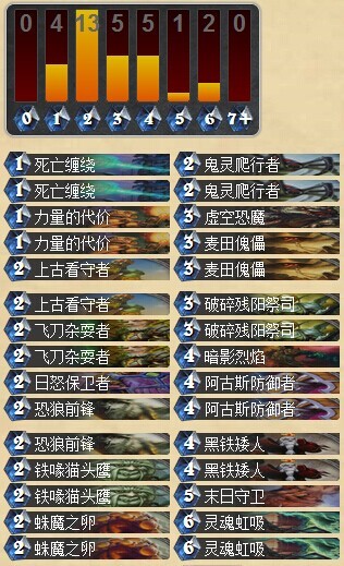 炉石传说naxx新卡组思路 中速蓝白术士卡组分享