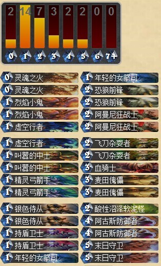 炉石传说 改良动物园传说卡组 最新术士动物园卡组