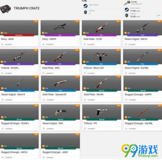 绝地求生TRIUMPH箱子怎么得 TRIUMPH箱子能开出什么
