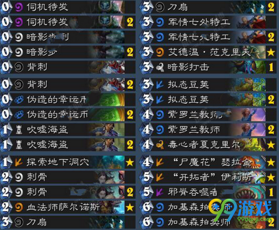炉石传说安戈洛任务贼卡组分享 任务贼卡组图文一览