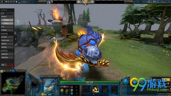 dota2 2016不朽宝藏3小鱼人斯拉克双持匕首特效展示