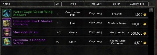 魔兽世界8.2.5黑市新增物品有哪些 魔兽世界8.2.5黑市新增物品一览