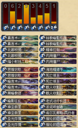 炉石传说外服天梯第五的圣光炸弹牧师卡组分享