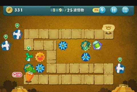 《保卫萝卜》PC版沙漠主题第10关图文攻略