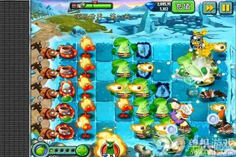 植物大战僵尸2中文版冰河世界第11天过关图文攻略