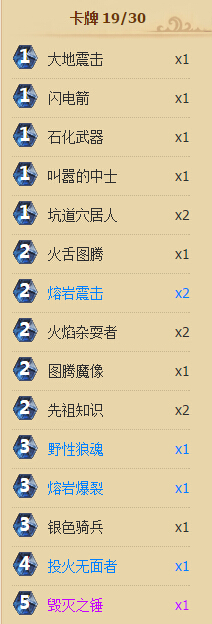 炉石传说中欧对抗赛Newbee弱鸡夺冠卡组分享