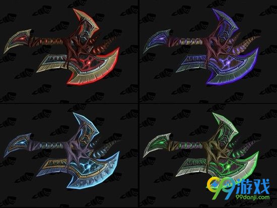 魔兽世界7.0DK神器外观模型 死亡骑士第六种神器造型